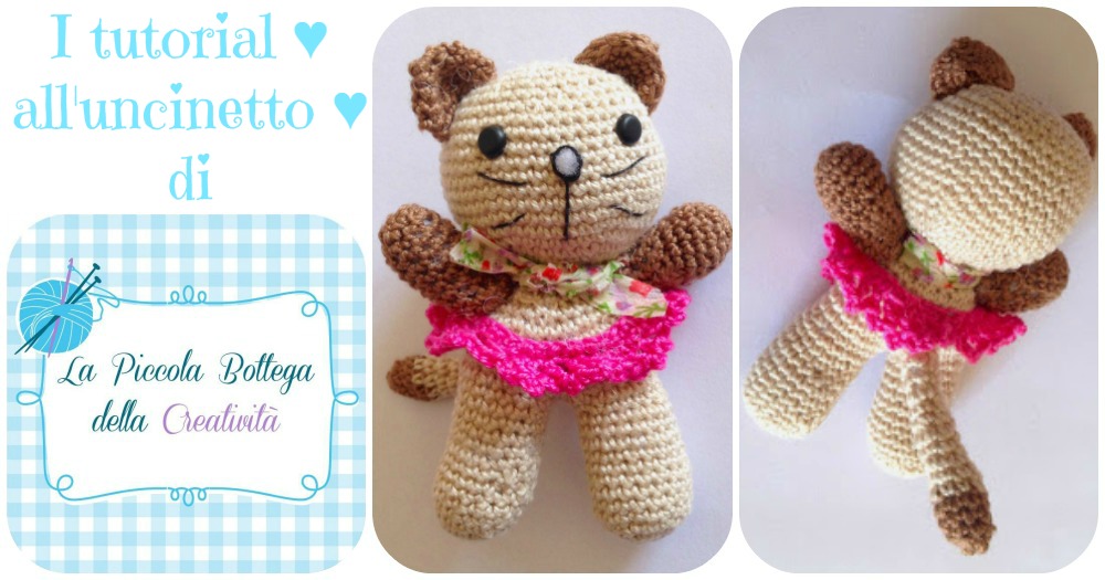 Tutorial uncinetto: Gattina Min amigurumi